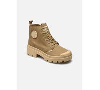 Baskets Palladium PALLABASE TWILL W pour Femme 37 Marron