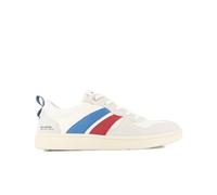 Palladium Mixte PALLACUP Flame LTH Sneaker, Cream/Chili/Blue, 44.5 EU