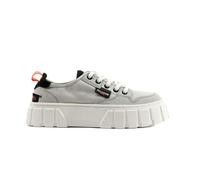 Baskets Palladium Pallatower Lo - Homme - Gris Vapor-m - Tige en Coton Doux - Semelle en Caoutchouc 37