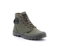 Baskets Pampa Hi HTG Supply - Vert Olive Night - Homme Adulte - Toile de coton bio et PET recyclé 36