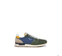 Baskets - PEPE JEANS - Brit Camp - Olivine - Lacets - Plat 42