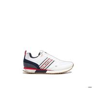 Pepe Jeans Baskets Dublin en Demi-Cuir Blanc