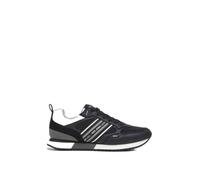 Baskets - PEPE JEANS - Dublin Half - Couleur factory black - Lacets - Plat 44