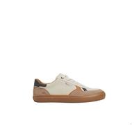 Baskets - Pepe Jeans - Travis - Rétro - Cuir - Plat - Chalk 43