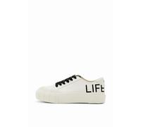 Desigual Femme Shoes_Street_Awesome 1000 White, Blanc, 41 EU