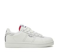 Pepe Jeans Player Basic B, Baskets Garçon, Blanc (Blanc), 4