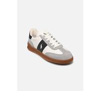 Polo Ralph Lauren Baskets basses 'HRT AERA' gris clair / noir / blanc, Taille 44