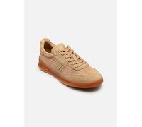 Baskets Polo Ralph Lauren HTR AERA-SNEAKERS-LOW TOP LACE pour Femme 36 Marron