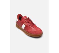 Baskets Polo Ralph Lauren HTR AERA-SNEAKERS-LOW TOP LACE W pour Femme 38 Rouge