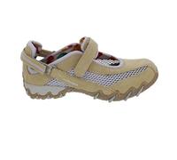 Baskets polyvalentes NIRO 47/06, daim avec maille ouverte, beige clair, semelle interchangeable, beige, beige, 41 EU