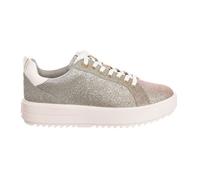 Michael Kors, Femme, Chaussures, Gris, Taille: 36 EU Baskets pailletées, bout rond, lacets, semelle en caoutchouc