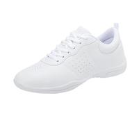 Baskets pour femme - Chaussures de danse d'été - Maille respirante - Légères - Couleur unie - Slip On - Semelle souple - Amortissement - Chaussures de jogging - Chaussures de sport en plein air - Avec
