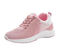 Baskets pour femme - Chaussures de jogging d'été en maille respirante - Semelle épaisse - Légères - Slip On - Semelle souple - Amortissement - Chaussures de sport - Chaussures de course à pied