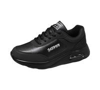 Baskets pour femme - Chaussures de sport - Chaussures de course - Chaussures de sport pour femme - Confortables - Semelles épaisses - Baskets tendance pour l'extérieur - Beige, Noir , 37.5 EU