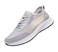 Baskets pour femme - Chaussures de sport d'été en maille respirante et légère - Couleur unie - Semelle souple - Chaussures de jogging confortables - Pour l'extérieur, la course, l'entraînement, le