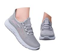 Baskets pour femme, confortable, respirant, de sport, chaussures pour femme, course à pied, occasionnel, en plein air, en maille de gym, chaussures décontractées, respirantes, en maille, chaussures de