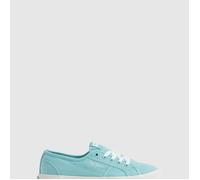 Baskets pour femme - PEPE JEANS - 100% Coton - Vert - Textile - Lacets 38