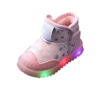 Baskets pour femme - Rouge - Bowknot First Shoes - Boucle - Bottom souple - Respirant - Chaussures de princesse - Baskets pour femme, Rose, 24.5 EU