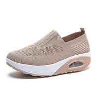 Baskets pour femmes chaussures de randonnée à coussin d'air en maille décontractées, chaussures à enfiler confortables à coussin d'air pour hommes et femmes, baskets de sport respirantes,C,39 EU