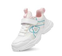 Baskets pour Fille Enfant Chaussure de Basketball Chaussures Durable Marche Walking Fitness Shoes Enfiler LéGèRes Enfants avec lumières Princesse Le Sport Et L'AthléTismeDéContractéEs