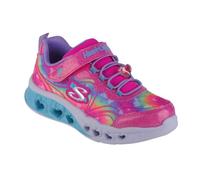 Skechers Baskets pour filles Flutter Heart Lights Groovy Swirl – Lumières – À scratch Rose 28