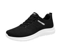 Baskets pour homme en maille respirante - Soutien de la voûte plantaire - Mousse à mémoire de forme - Chaussures orthopédiques légères et confortables pour la marche du chien, le jogging, le fitness