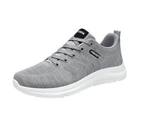 Baskets pour homme en maille respirante - Soutien de la voûte plantaire - Mousse à mémoire de forme - Chaussures orthopédiques légères et confortables pour la marche du chien, le jogging, le fitness