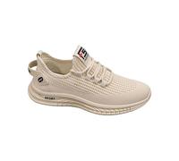 Baskets Pour Homme - Légères Et Respirantes - Chaussures De Jogging Souples - Taille Décontractée - Pour Trekking, Entraînement, Course À Pied, Fitness Et Marche Chaussures De Course Beige 43