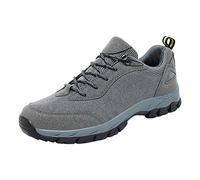 Baskets pour homme - Soutien de la voûte plantaire - Baskets de qualité pour homme - En maille respirante - Chaussures d'alpinisme réglables à lacets - Chaussures légères pour la marche, le jogging