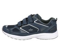 Baskets pour hommes avec fermeture velcro Silas V 120092-1260 marine/gris de LICO en textile de la taille 41 à 46