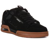 Baskets Pour Hommes Osiris Peril Renforcées En Cuir Eva Moldé Noir UK 7 - 12