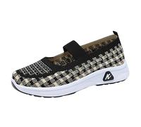 Baskets pour personnes âgées adaptées aux voyages - Chaussures confortables - Sandales légères pour personnes âgées - Respirantes - Chaussures de santé confortables - Chaussons orthopédiques - Mode