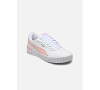 PUMA Fille Carina 2.0 Jr Baskets,Puma Puma Silver White Rose Dust,38 EU