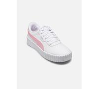 PUMA Carina 3.0 Blurry Dreams JR Basket, White-Rose Mauve-Cool Weather, 37 EU