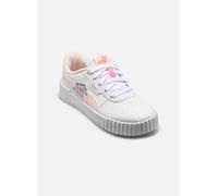 Puma Baskets basses Carina 3.0 Floral - Enfant Fille PS Blanc 31