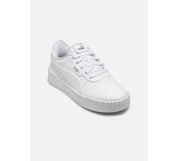 Baskets basses enfant filles Puma Carina 3.0 Holo 2.0 PS Blanc 30