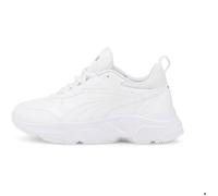 PUMA Baskets pour Femme Cassia SL Blanc/Blanc Team Gold Pointure 40