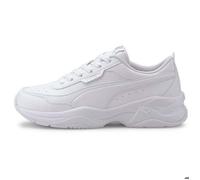 PUMA Femme Cilia Mode Shoes, Puma White Puma Silver, 40.5 EU