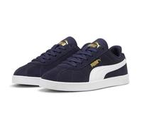 PUMA Club II Jr Sneaker, Navy White Gold, 37 EU