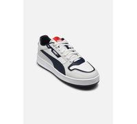 PUMA Mixte Court Classic Street Basket, White Navy-Feather Gray, 43 EU