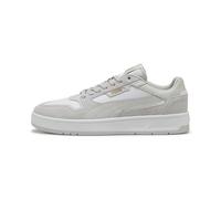 PUMA Sneakers en daim Court Classic Unisexe, Chaussures, Blanc, 44 44