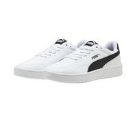 PUMA Femme Court Lally Basket, White Black, 40 EU
