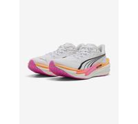 Baskets Puma Deviate NITRO 4 blanc rose orange femme - 38