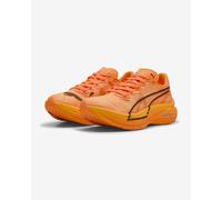 Baskets Puma Deviate NITRO Elite 3 orange noir pur femme - 37