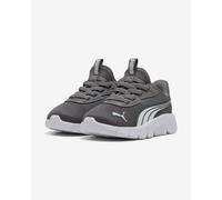 PUMA Baskets Flexfocus Sliptech INF Unisexes pour bébé, Gris foncé et Blanc, 37 EU Enfant, PUMA Gris foncé Froid Blanc, 21 EU