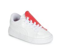 Baskets basses enfant filles Puma INF B CRUSH PATENT AC.W-H Blanc 24