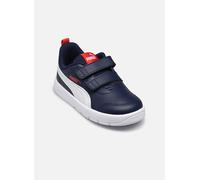 Puma Baskets COURTFLEX V3 V INF Enfant unisexe Bleu marine/Blanc/Rouge Taille 25 EU
