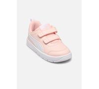 Puma Baskets COURTFLEX V3 V INF - Mixte enfant - Island Pink-Puma White - 26 EU