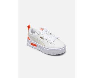 Baskets Puma Mayze Lth Ps pour Enfant 35 Blanc