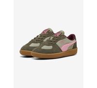 Baskets Puma Palermo Gentle Meld vert rose marron femme - 37.5
